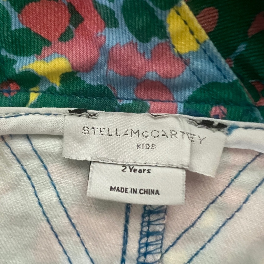 Stella McCartney Kids Floral Splash Dress - Picture 5 of 9